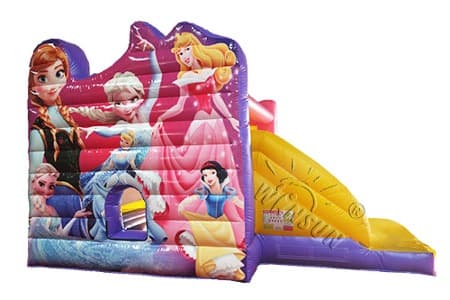 WSC-285 Inflatable Moonwalk With Slide