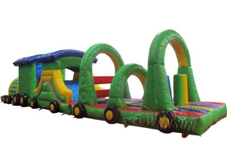 WSP-149 Inflatable Train Obstacle Course