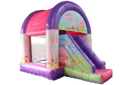 WSC-245 Peppa Pig Bouncy House With Slide