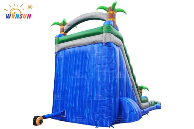 Front View of WSS-339 Inflatable Slide