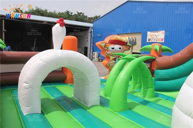 wholesale farm inflatable jumping ground