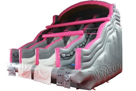 WSS-220 Four Lane Water Slide For Frame Pool