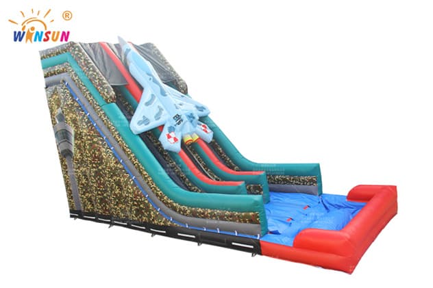 military inflatable water slide wss362 2
