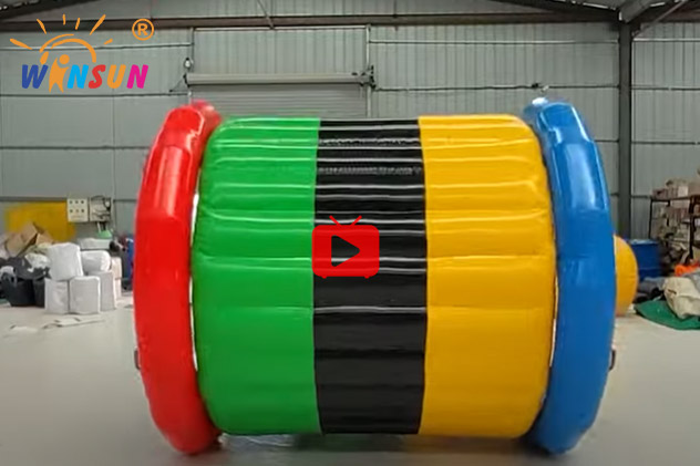 Inflatable Roller Closeup - High Quality PVC Material