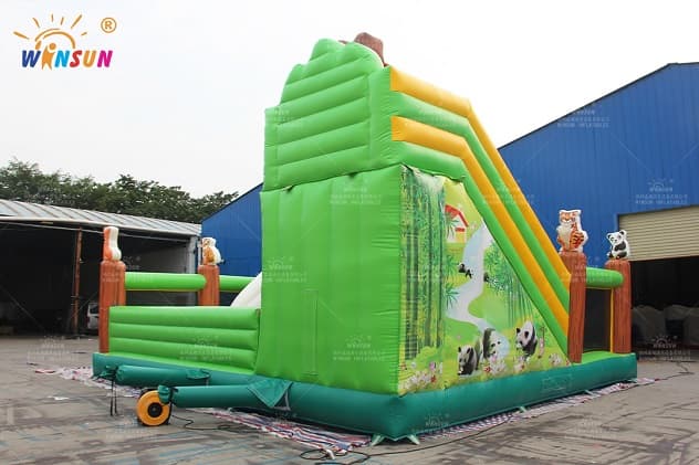 outdoor Inflatable panda funland