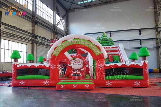 giant Christmas Theme Inflatable Funland