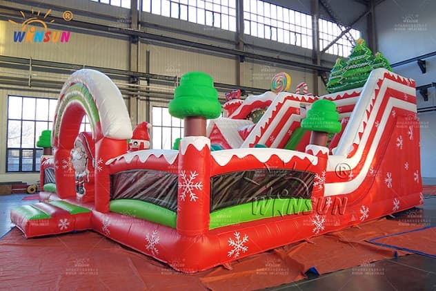 wholesale Christmas Theme Inflatable Funland