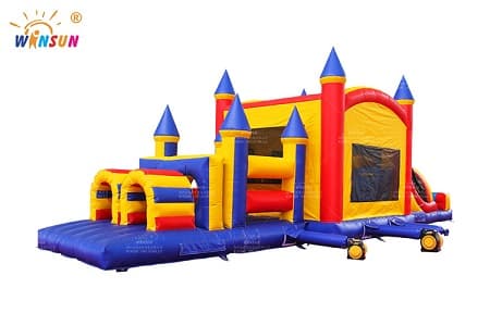 WSP-199 Inflatable Obstacle Course & Castle