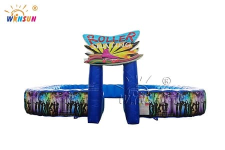 WSP-392 Mobile Inflatable Roller Skating Rink