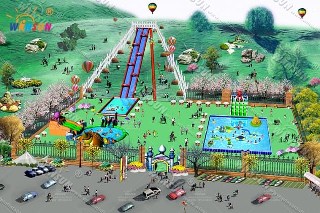 top rated inflatable water parks