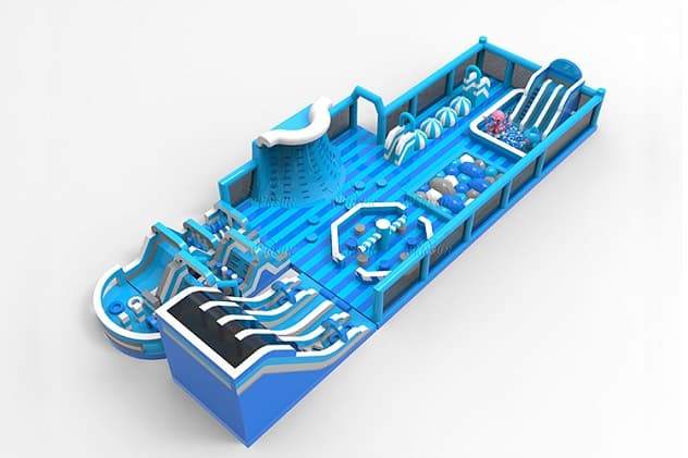 indoor largest inflatable theme park