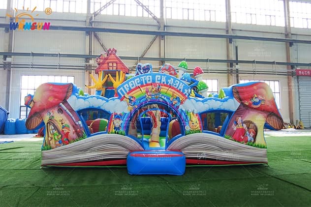 Fairy Tale inflatable trampoline park