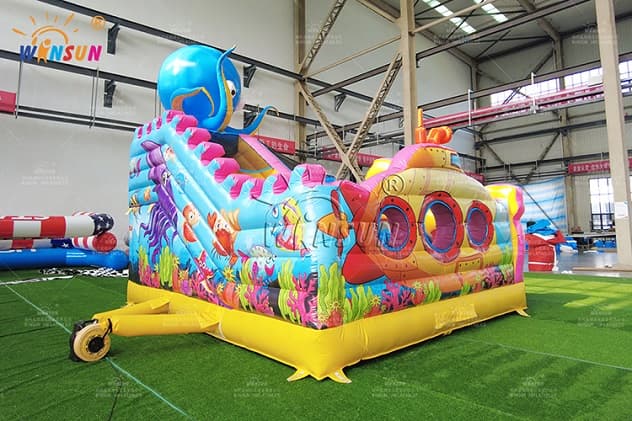 giant inflatable playground