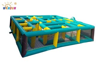 Inflatable mazes and tunnels for events UK