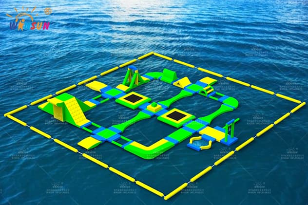 inflatable water park cost