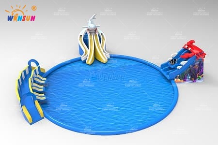 WSR-020 Custom Inflatable Water Park Project