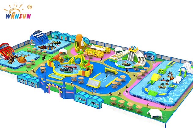giant inflatable water park for sale