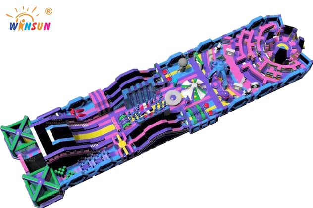 giant inflatable amusement park