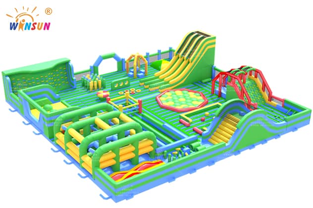 giant custom inflatable indoor park