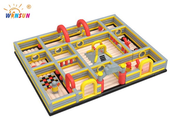 giant inflatable theme park