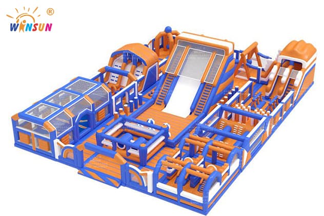 giant inflatable amusement park