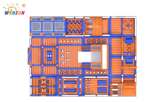 big inflatable fun park