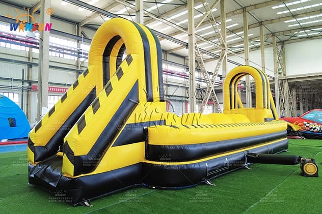 Inflatable Toxic Wipeout Challenge