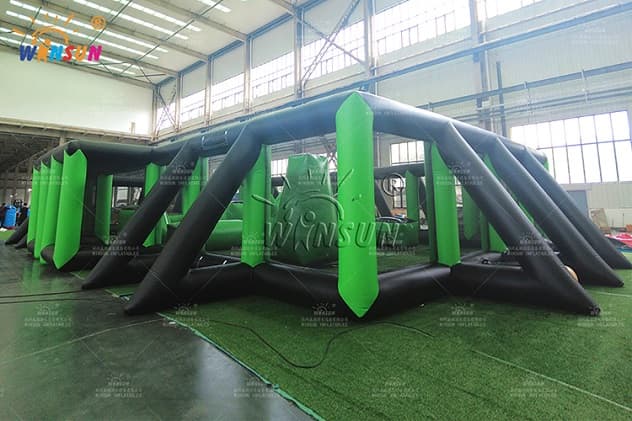 inflatable paintball arena